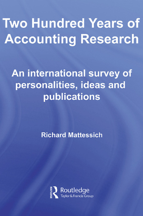 Cover image for book Two Hundred Years of Accounting Research