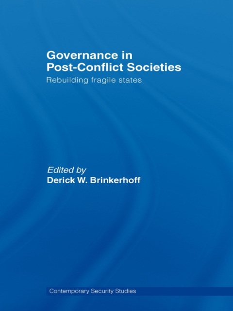 Cover image for book Governance in Post-Conflict Societies