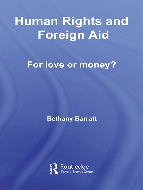 Cover image for book Human Rights and Foreign Aid