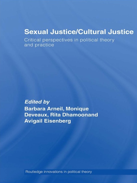 Cover image for book Sexual Justice / Cultural Justice