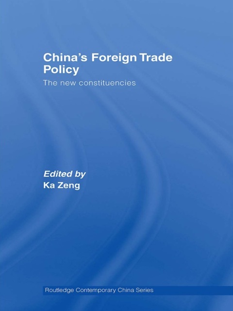 Cover image for book China's Foreign Trade Policy