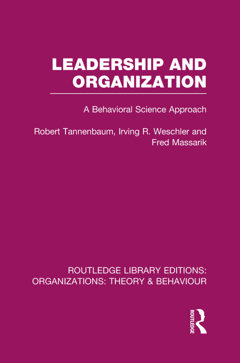 Cover image for book Leadership and Organization (RLE: Organizations)