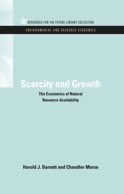 Cover image for book Scarcity and Growth