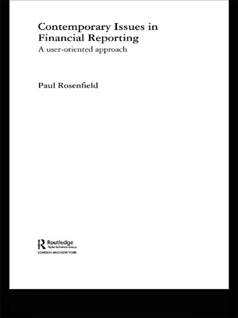 Cover image for book Contemporary Issues in Financial Reporting