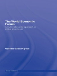 Cover image: The World Economic Forum 1st edition 9780415702041