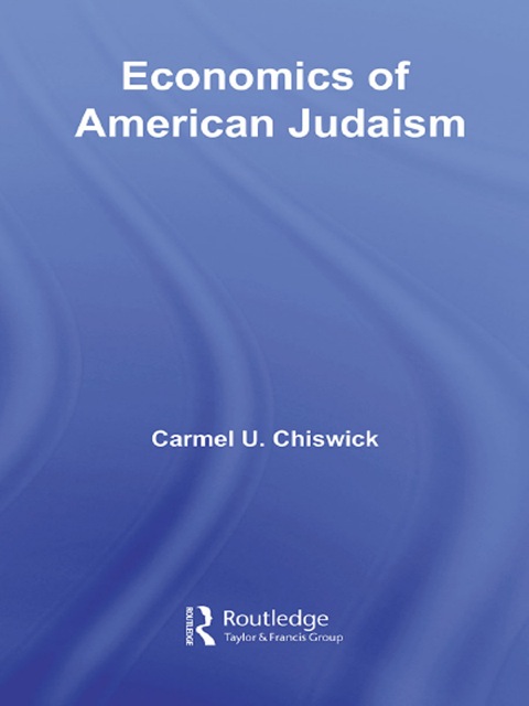 Cover image for book Economics of American Judaism