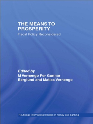 The Means to Prosperity