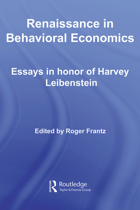 Cover image for book Renaissance in Behavioral Economics
