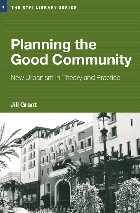 Cover image for book Planning the Good Community