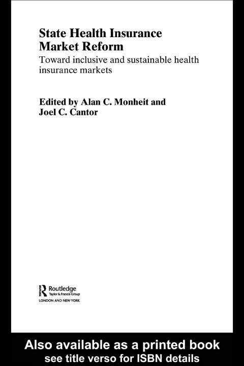Cover image for book State Health Insurance Market Reform