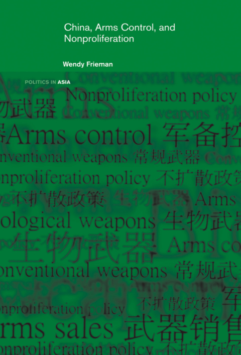 Cover image for book China, Arms Control, and Non-Proliferation