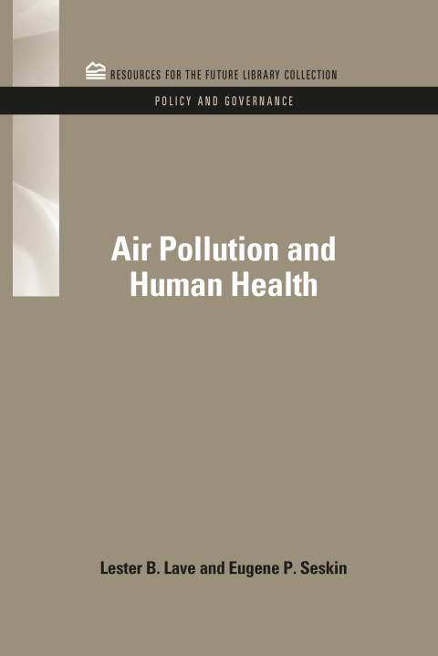 Cover image for book Air Pollution and Human Health
