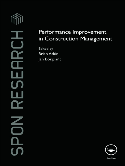Cover image for book Performance Improvement in Construction Management
