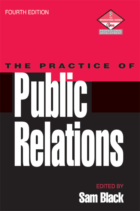 Cover image for book Practice of Public Relations