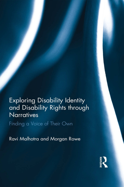 Cover image for book Exploring Disability Identity and Disability Rights through Narratives