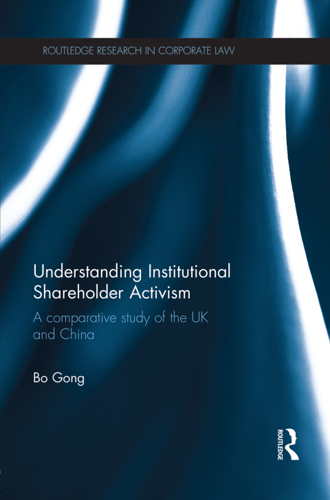 Cover image for book Understanding Institutional Shareholder Activism