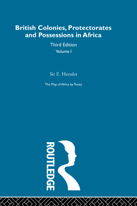 Cover image for book The Map of Africa by Treaty