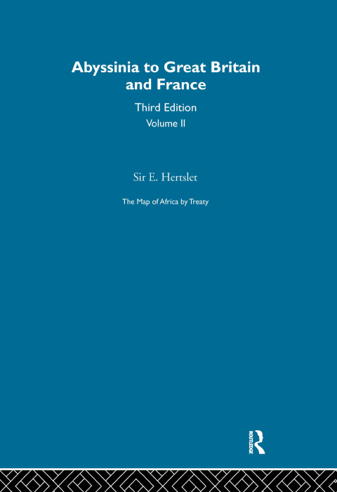 Cover image for book The Map of Africa by Treaty