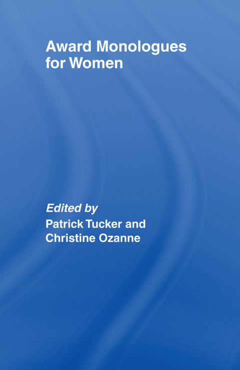 Cover image for book Award Monologues for Women
