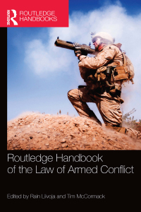 Titelbild: Routledge Handbook of the Law of Armed Conflict 1st edition 9780367581640