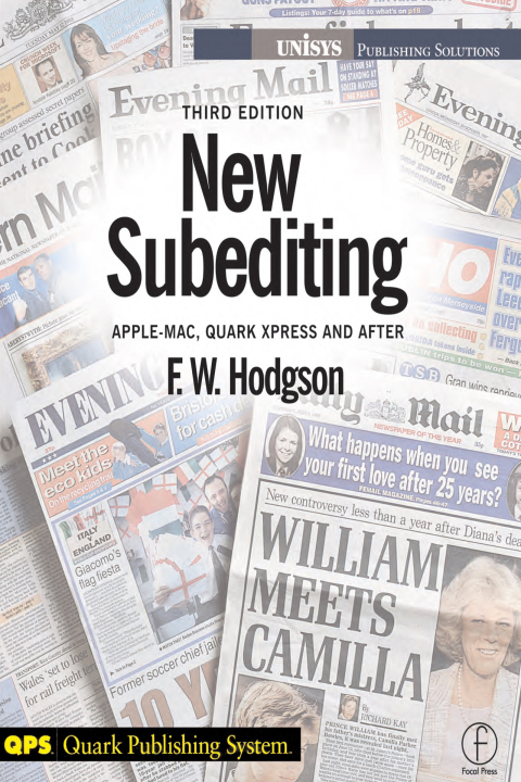 Cover image for book New Subediting