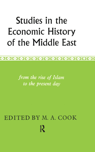 Studies in the Economic History of the Middle East
