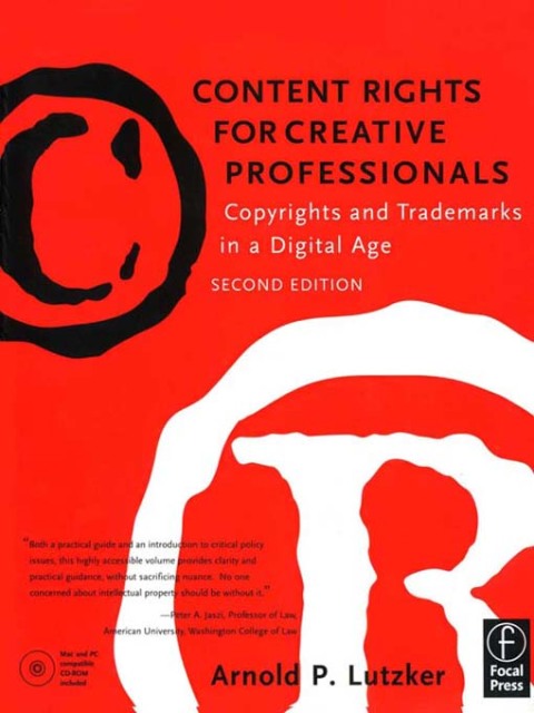 Cover image for book Content Rights for Creative Professionals
