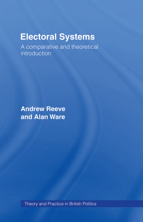 Cover image for book Electoral Systems
