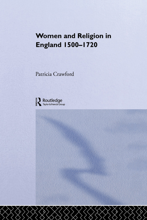 Cover image for book Women and Religion in England