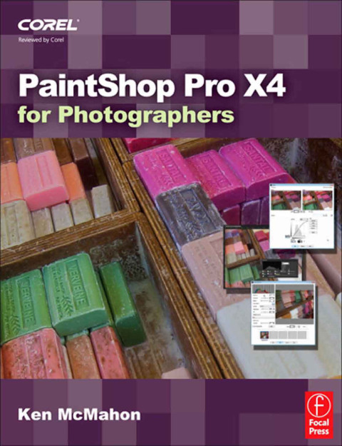 Cover image for book PaintShop Pro X4 for Photographers
