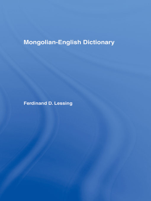 Cover image for book Mongolian-English Dictionary