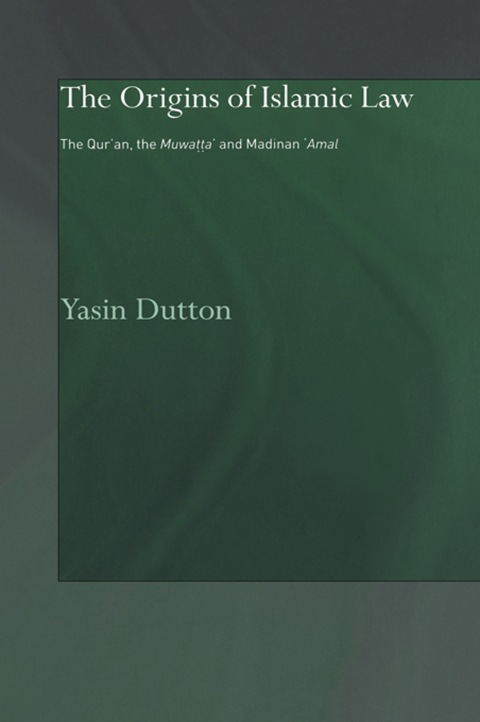 Cover image for book The Origins of Islamic Law