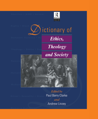 Dictionary of Ethics, Theology and Society