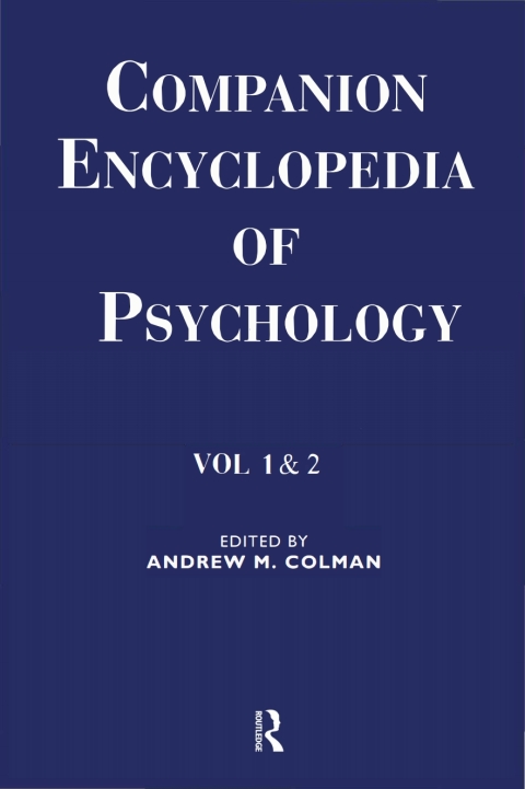 Cover image for book Companion Encyclopedia of Psychology