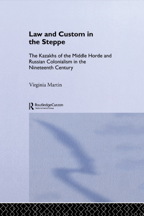 Cover image for book Law and Custom in the Steppe