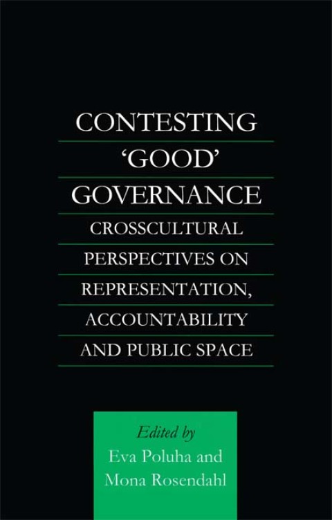 Cover image for book Contesting 'Good' Governance