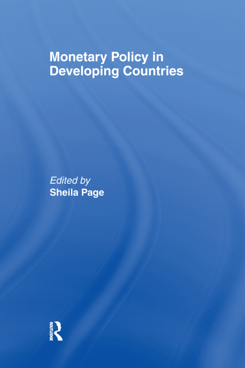 Cover image for book Monetary Policy in Developing Countries
