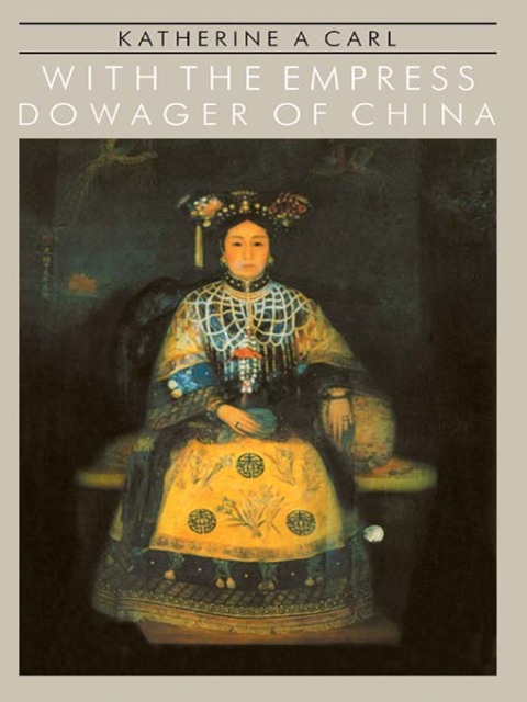 Cover image for book With The Empress Dowager Of Chin