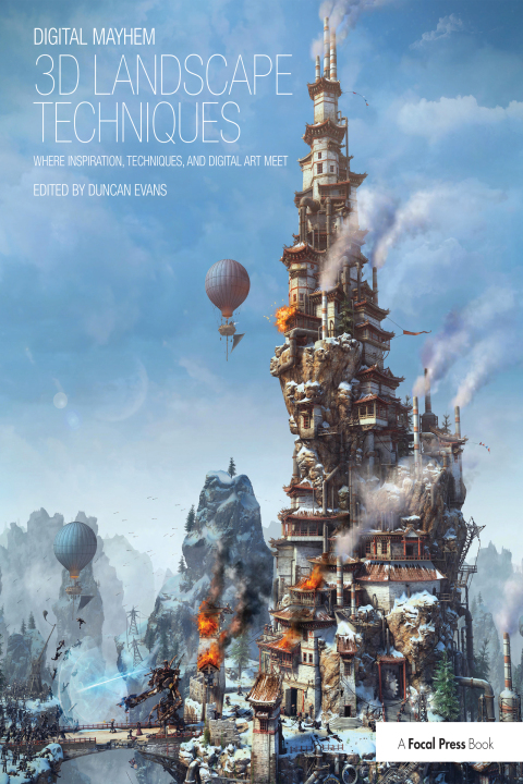 Cover image for book Digital Mayhem 3D Landscape Techniques