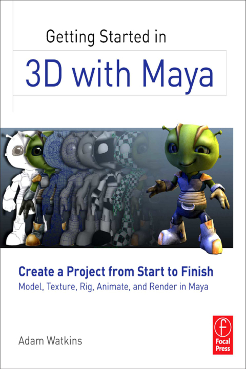 Cover image for book Getting Started in 3D with Maya