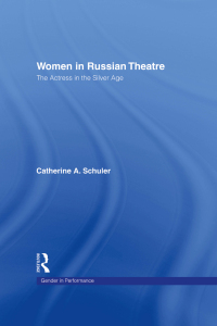 Cover image: Women in Russian Theatre 1st edition 9780415143974