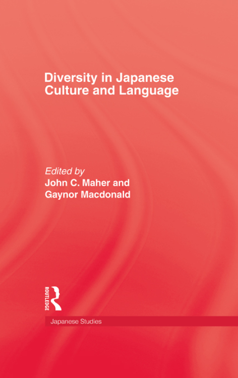 Cover image for book Diversity in Japanese Culture and Language