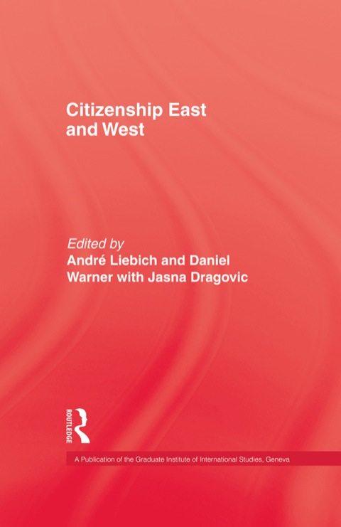 Cover image for book Citizenship East and West