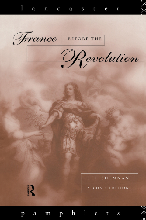 Cover image for book France Before the Revolution