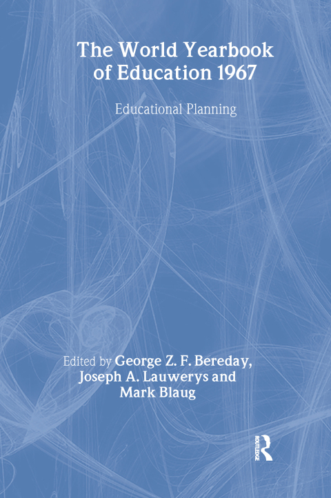 Cover image for book World Yearbook of Education 1967