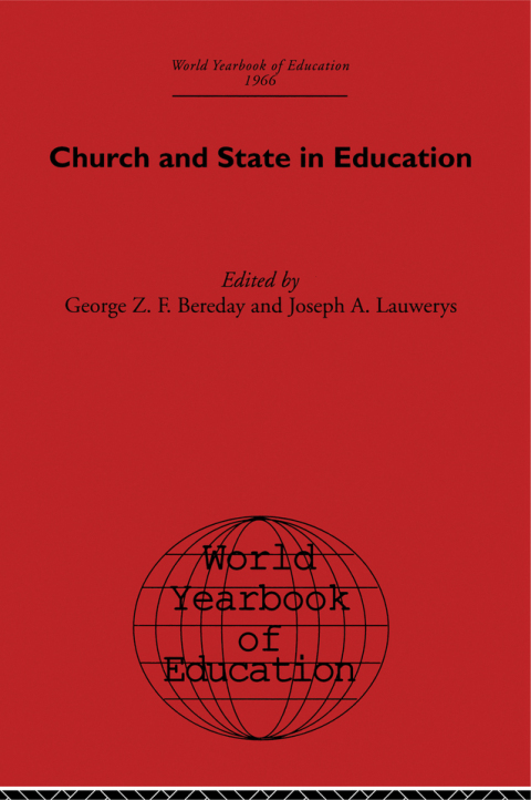 Cover image for book World Yearbook of Education 1966