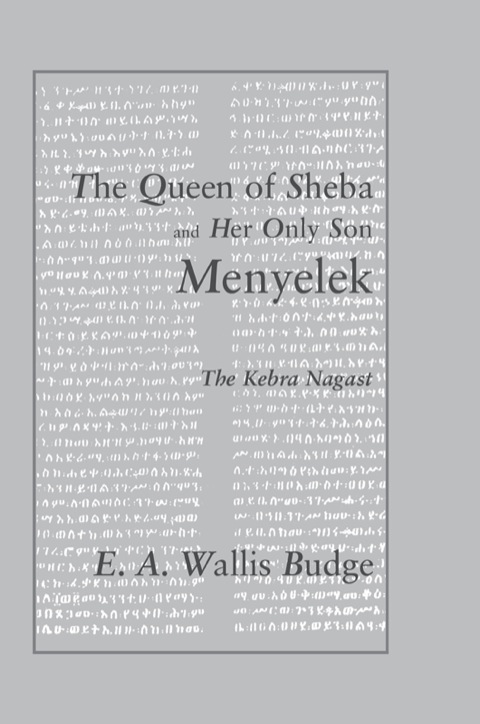 Cover image for book The Queen of Sheba and her only Son Menyelek