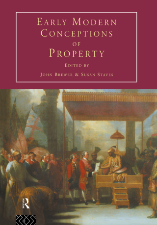 Early Modern Conceptions of Property