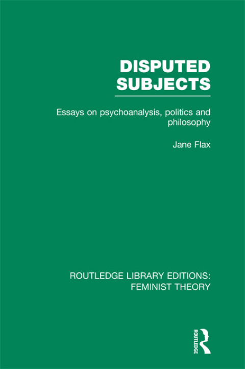Cover image for book Disputed Subjects (RLE Feminist Theory)