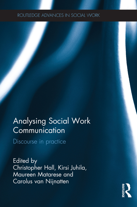 Cover image for book Analysing Social Work Communication